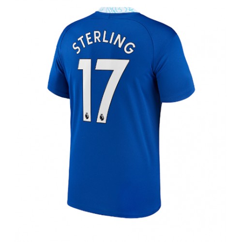 Chelsea Raheem Sterling #17 Hjemmedrakt 2022-23 Kortermet Chelsea Raheem Sterling #17 Hjemmedrakt 2022-23 Kortermet